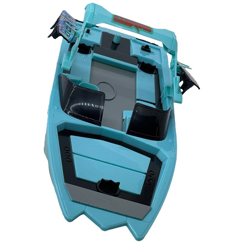 Hyper 1:18 Scale RC Pavati Wakeboard Boat - Lake Blue with Shark Mouth Graphics