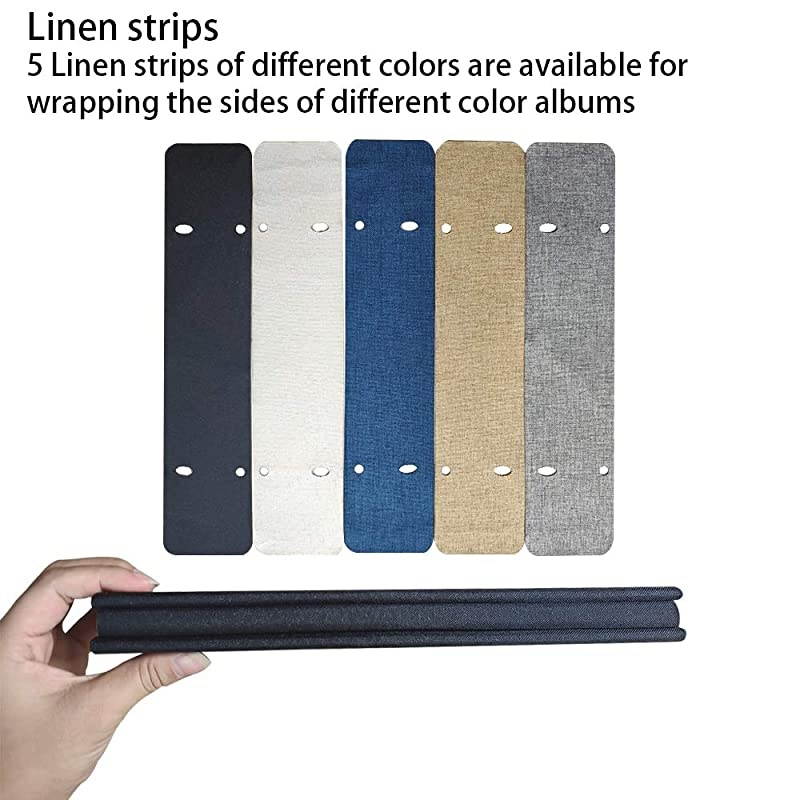 Photo Album Self Adhesive Scrapbook Refill Pages for 13x128inch Photo Album