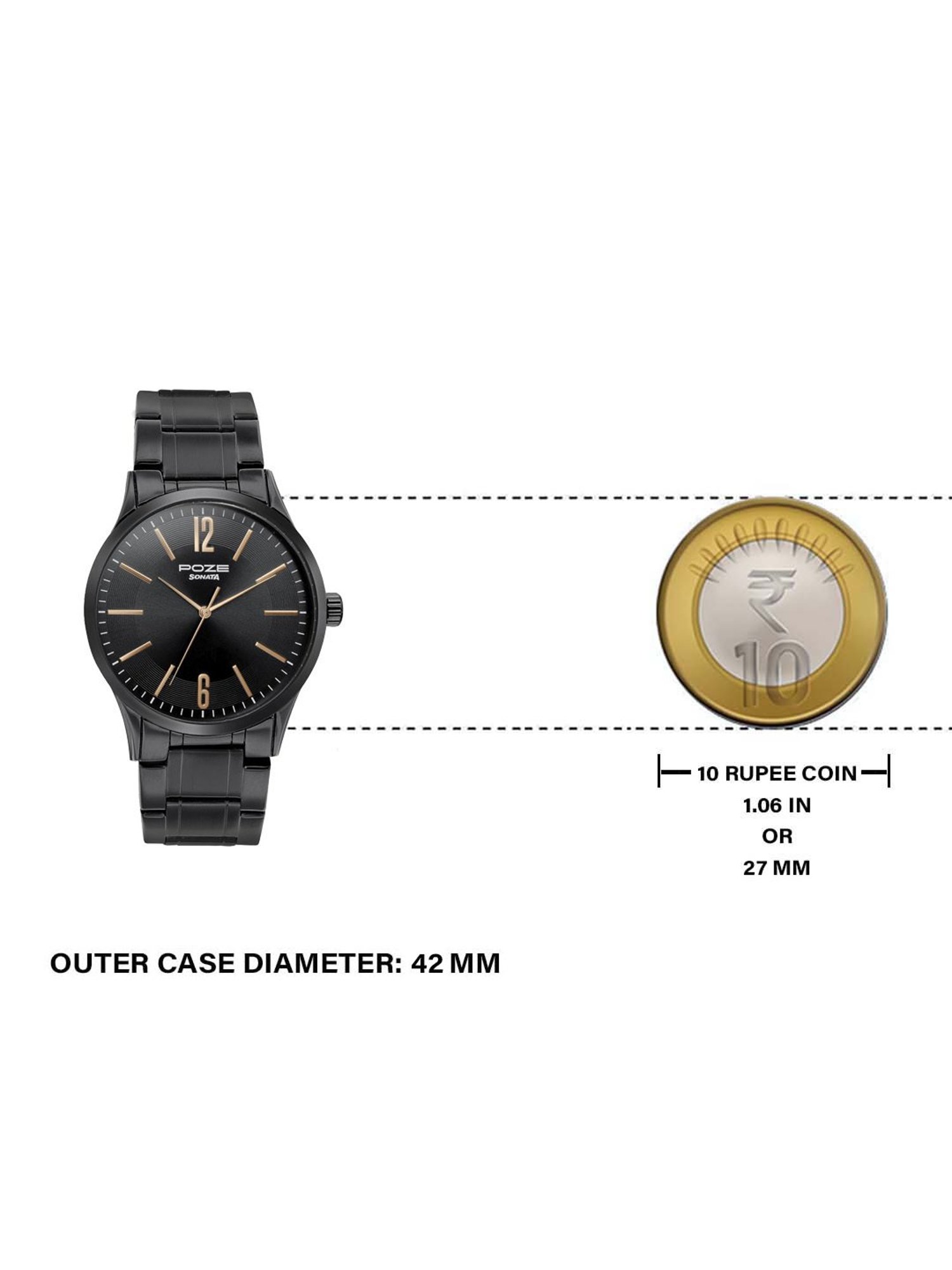 Sonata SP70022NM01W Poze Analog Watch for Men