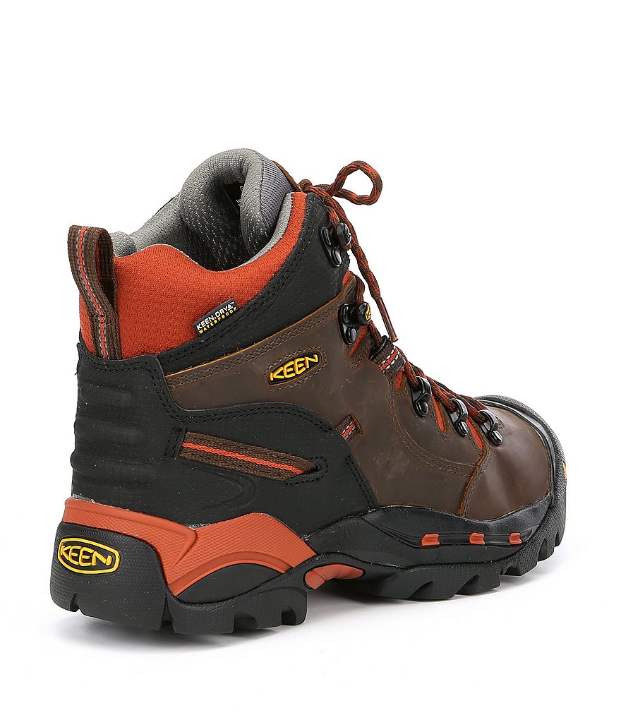 KEEN Men's Utility Pittsburgh Waterproof Soft Toe Work Boots