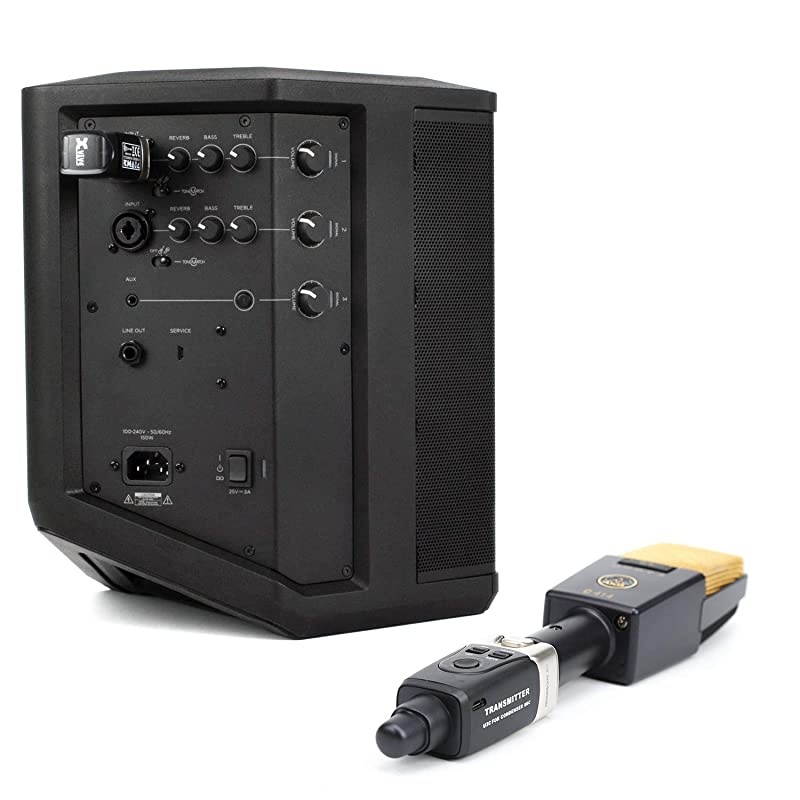 U3C Condenser Microphone Wireless System with 2.4GHz XLR Transmitter and Receiver for Microphone, Audio Mixer, PA System