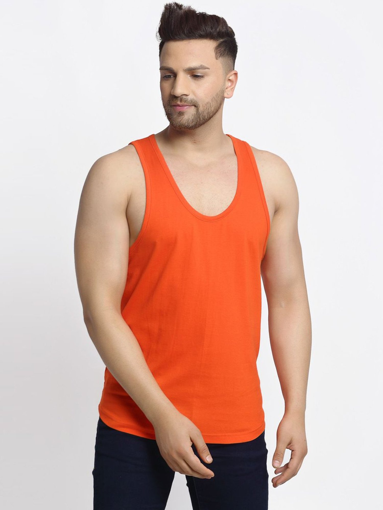 Bodycare Anthra Melange Regular Fit Thermal Top