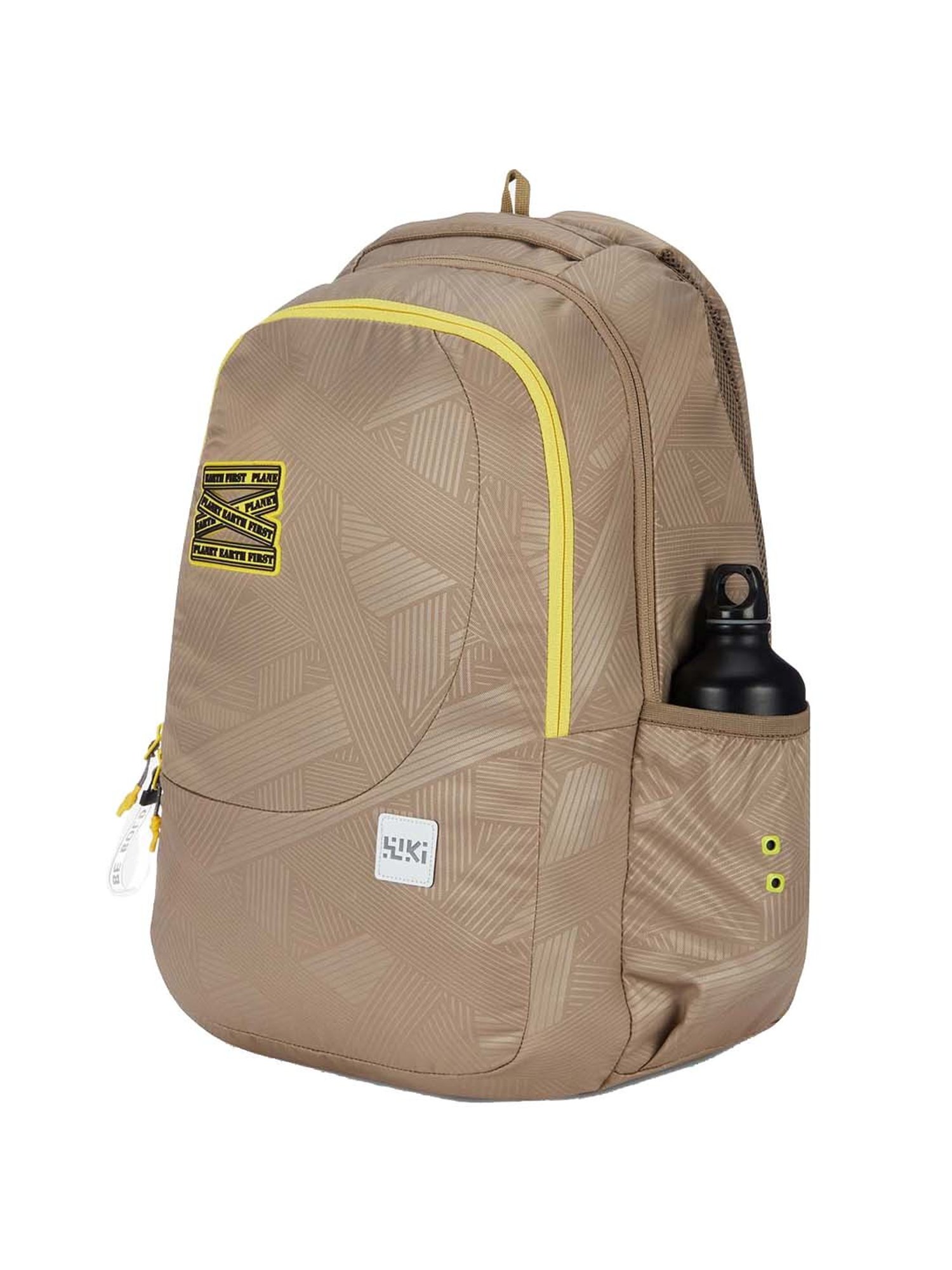 Wiki 29.5 Ltrs Beige Medium Backpack