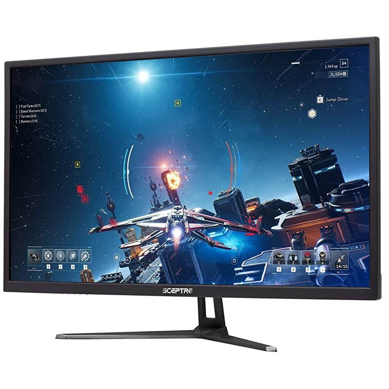 32" QHD 1440P 2560x1440 LED Monitor HDMI DisplayPort Up to 85Hz Build-in Speakers Blue Light Shift, Machine Black 2020 (E325W-2560AD)