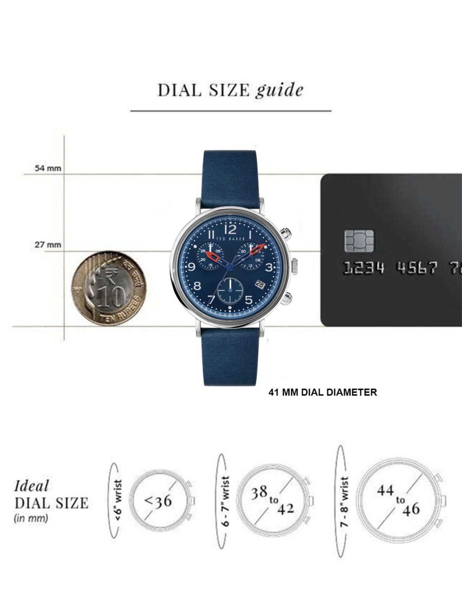 Ted Baker BKPMMF127 Mimosaa Chronograph Watch for Men