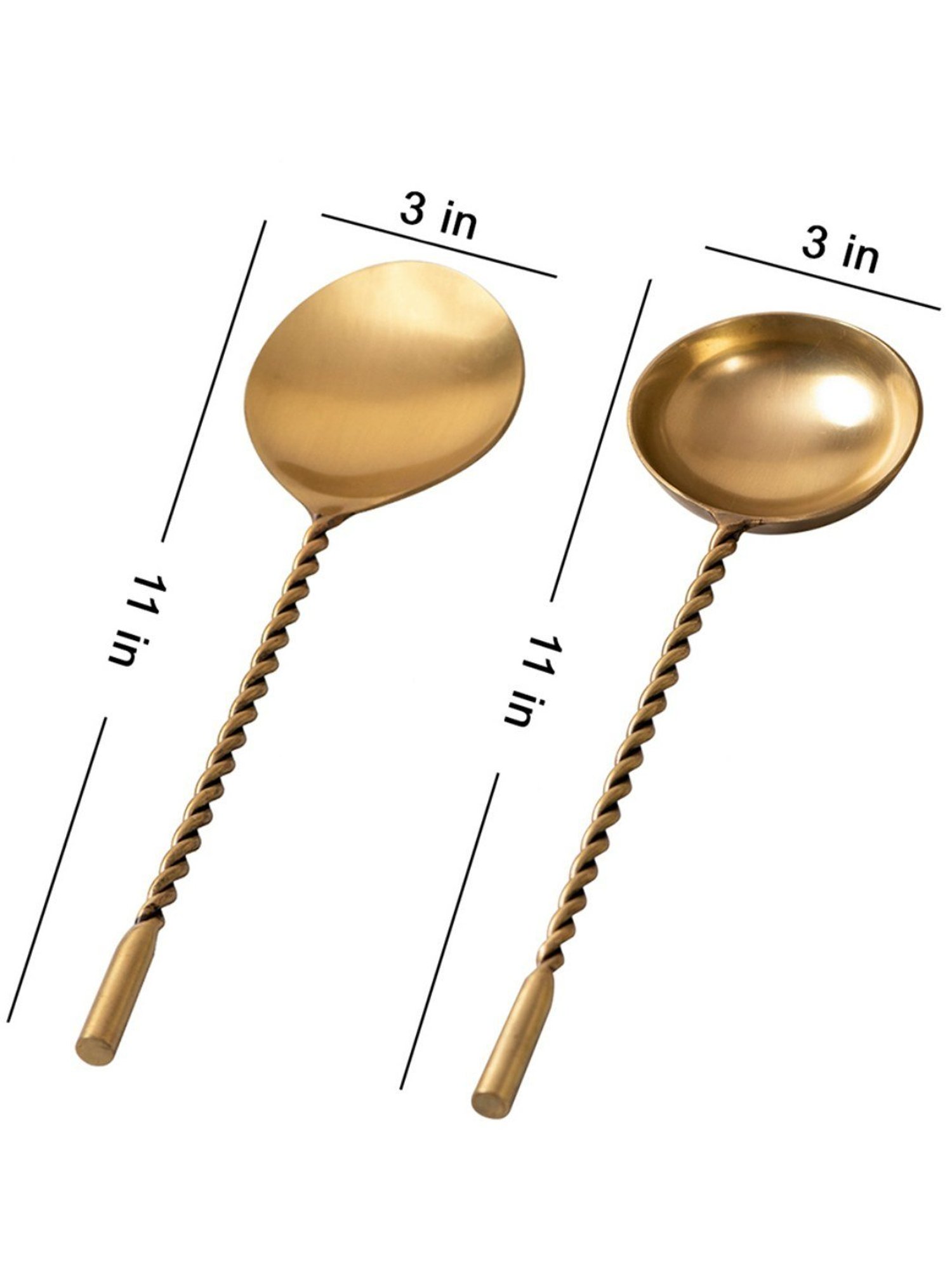 HAZEL Silver Stainless Steel Spatula with Beveled Edge