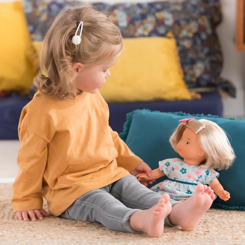 Corolle Les Florolles Jasmine 13" Doll - My First Doll - Painted Eyes