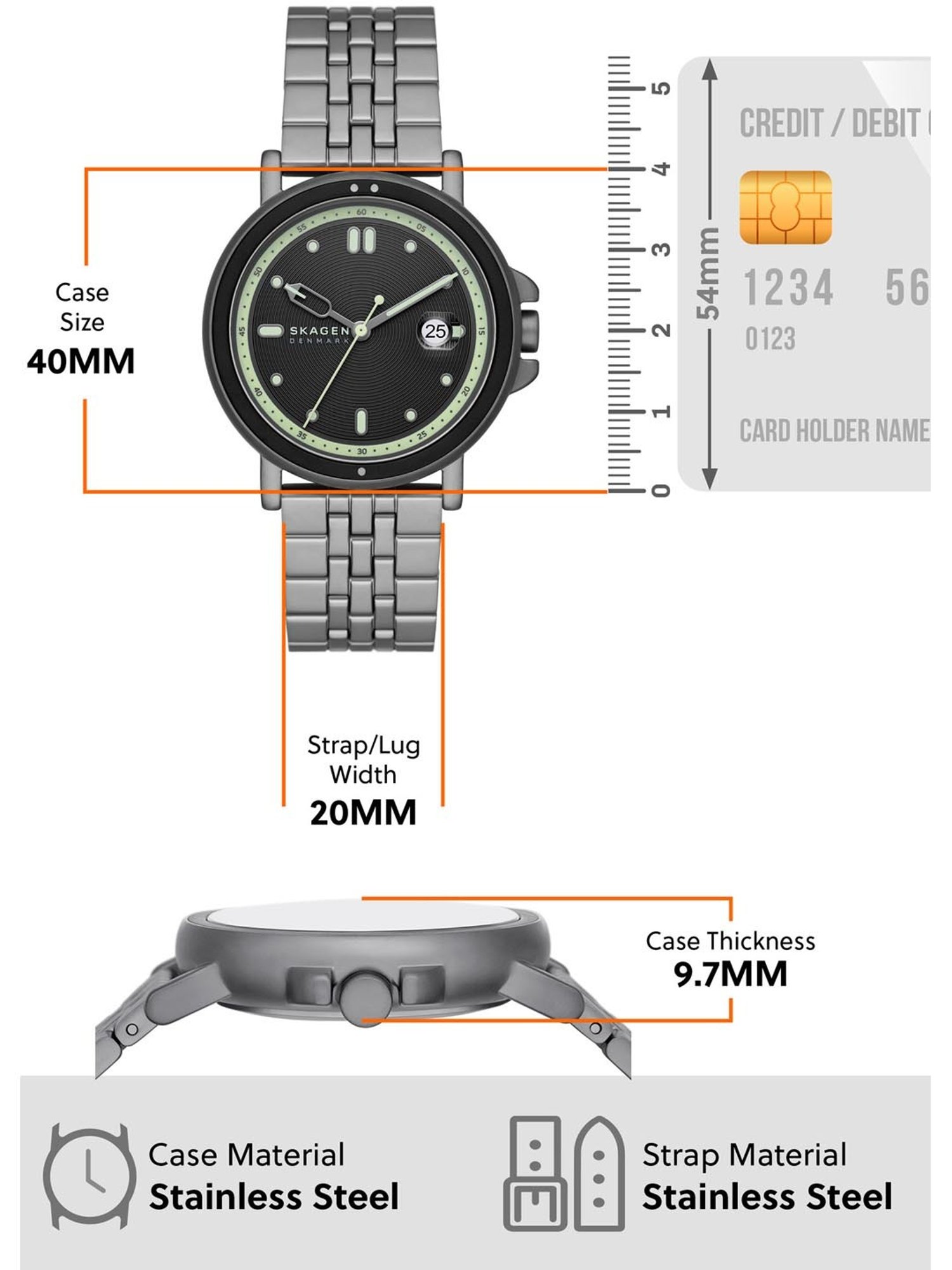 Skagen SKW6922 Signatur Sport Analog Watch for Men