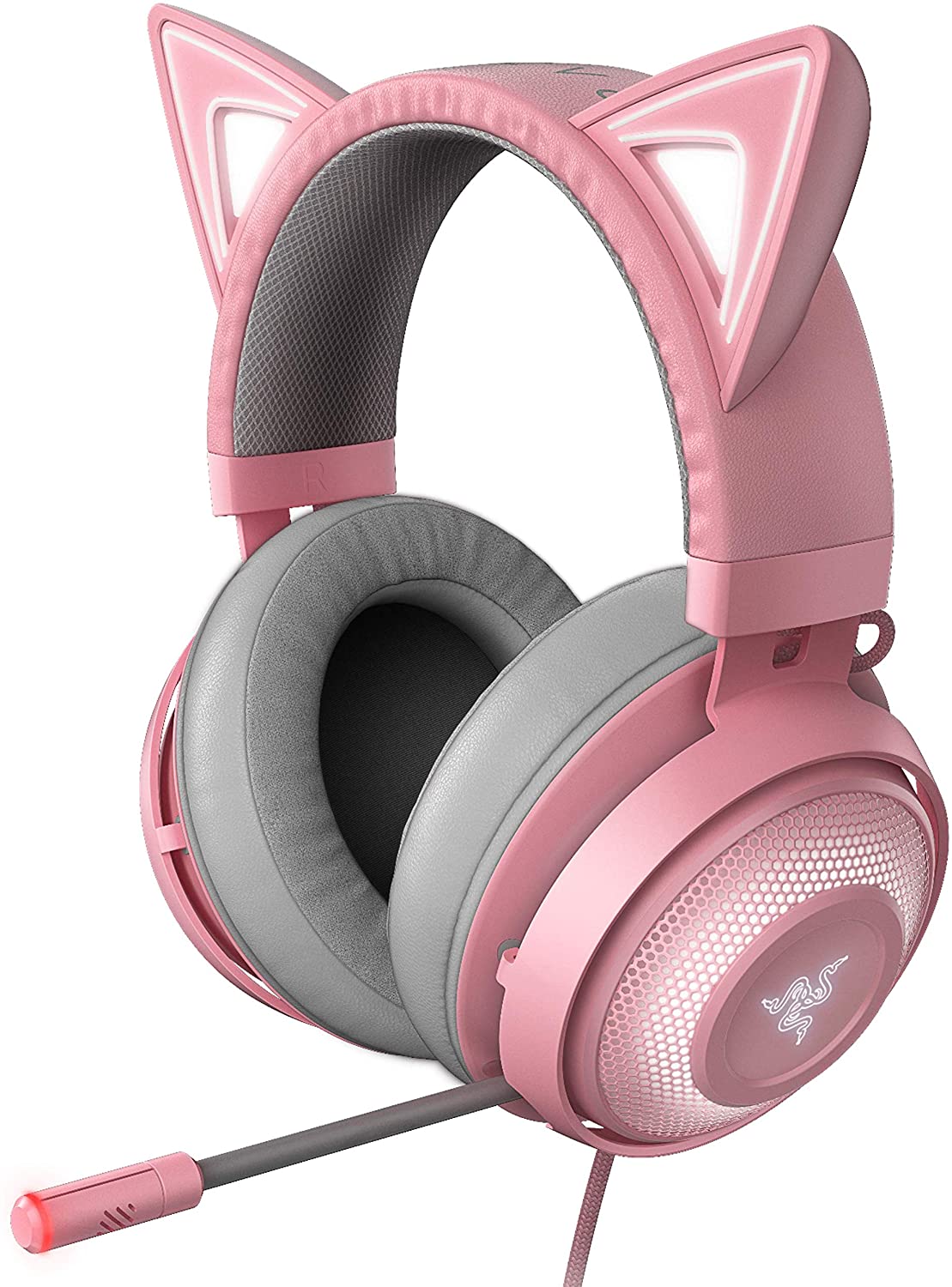 Razer Chroma HelloKitty I SANRIO Pink Exclusive Headphone Bluetooth Wireless Headset with Microphone RGB Light