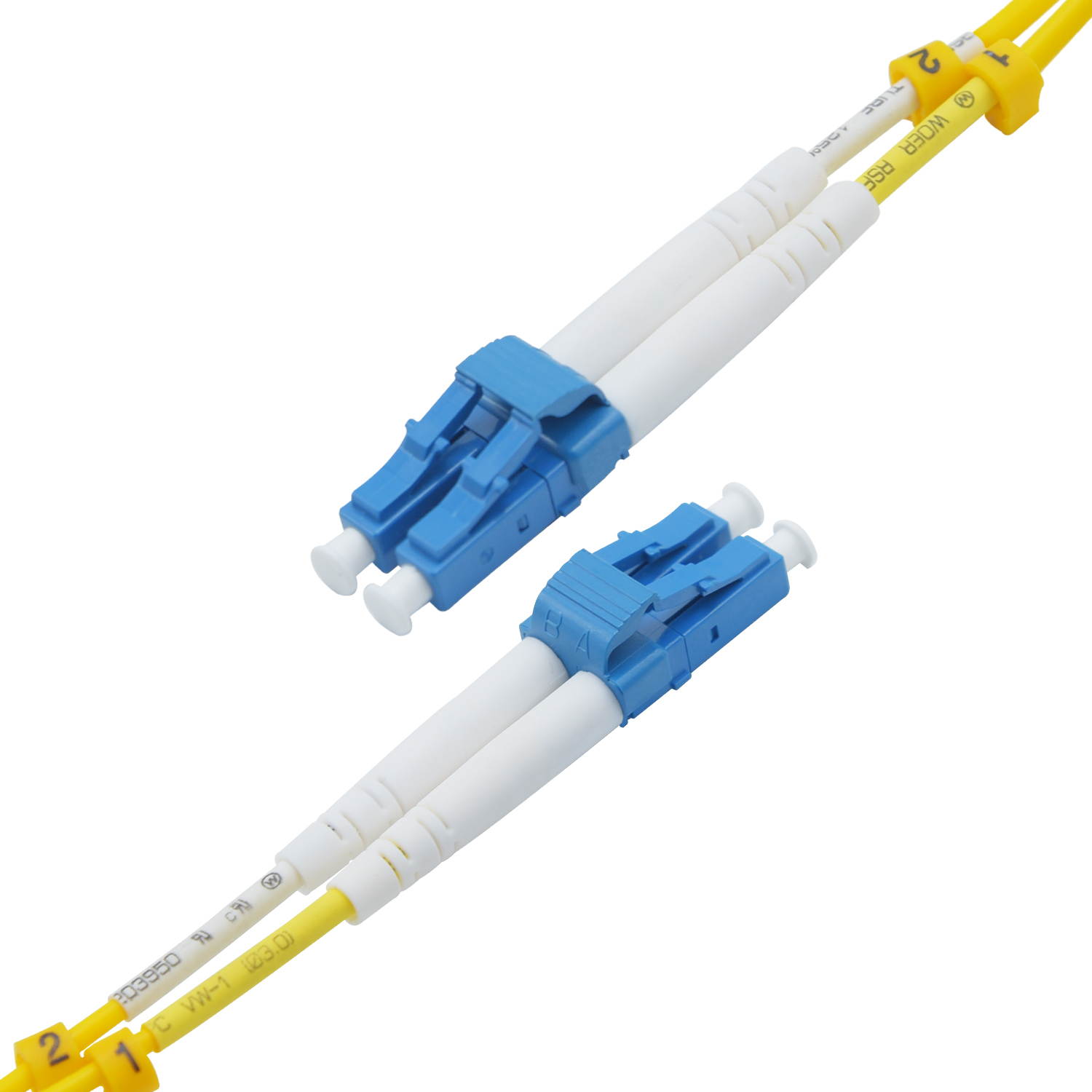 1M OS2 LC LC Fiber Patch Cable | Duplex 9/125 LC to LC Singlemode
Jumper 1 Meter 3.28ft | 1g 10g sfp 10gbase lclc Yellow PVC 
lc lc