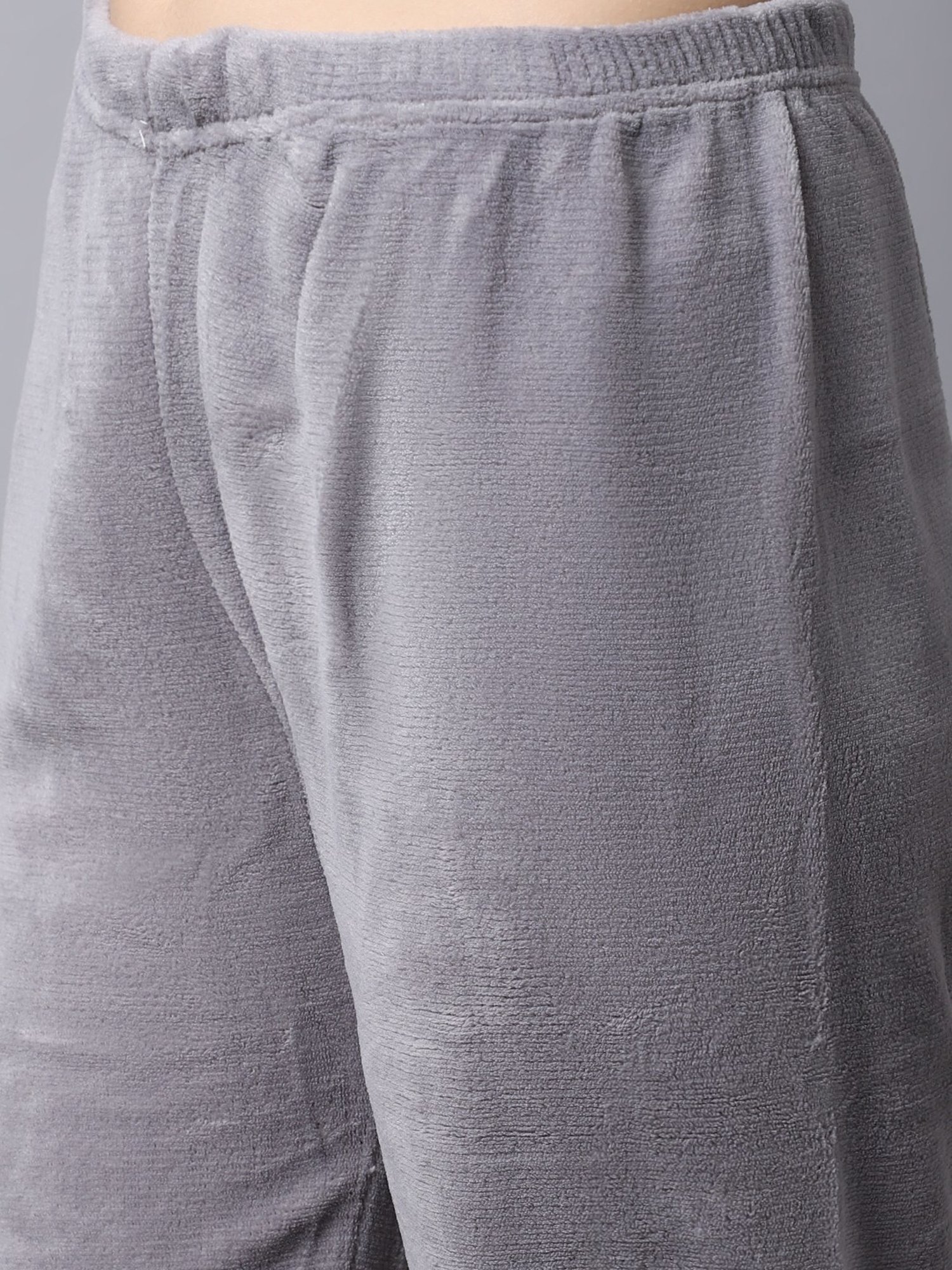 Tag 7 Grey Regular Fit Lounge Pants