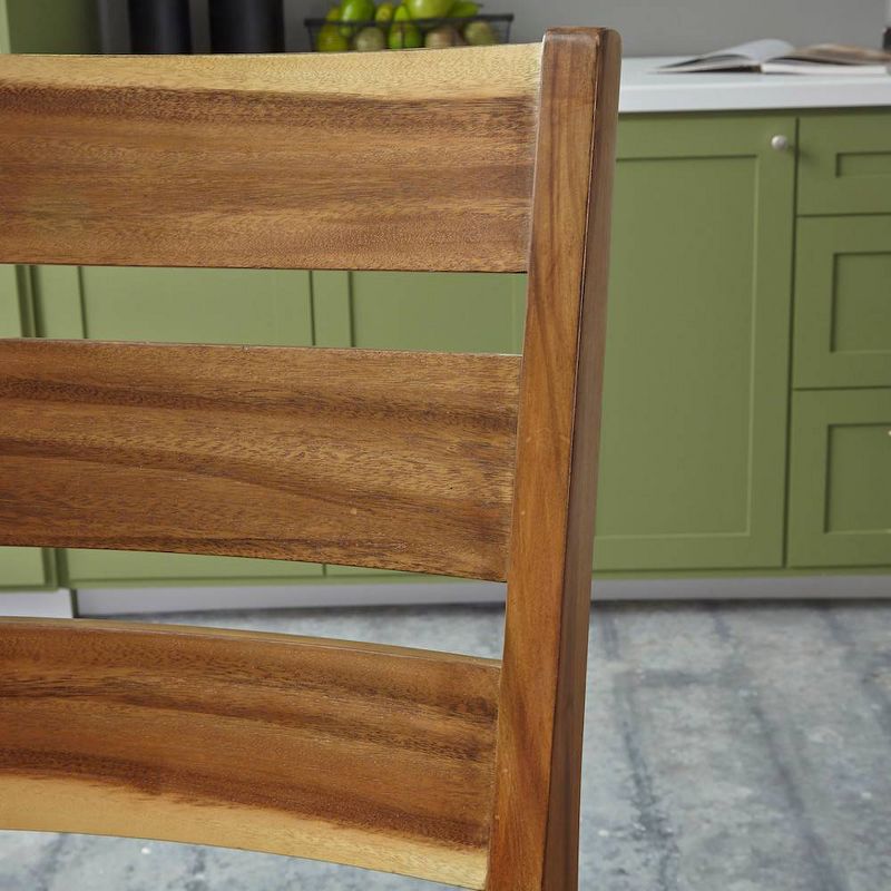 Forest Retreat Counter Height Barstool Natural - Home Styles