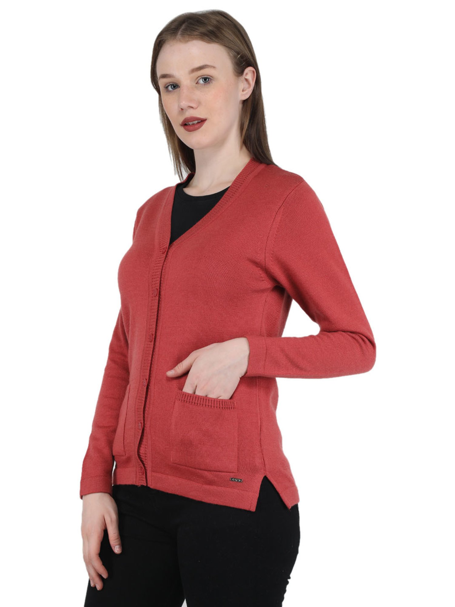 Mafadeny Black Striped Shrug