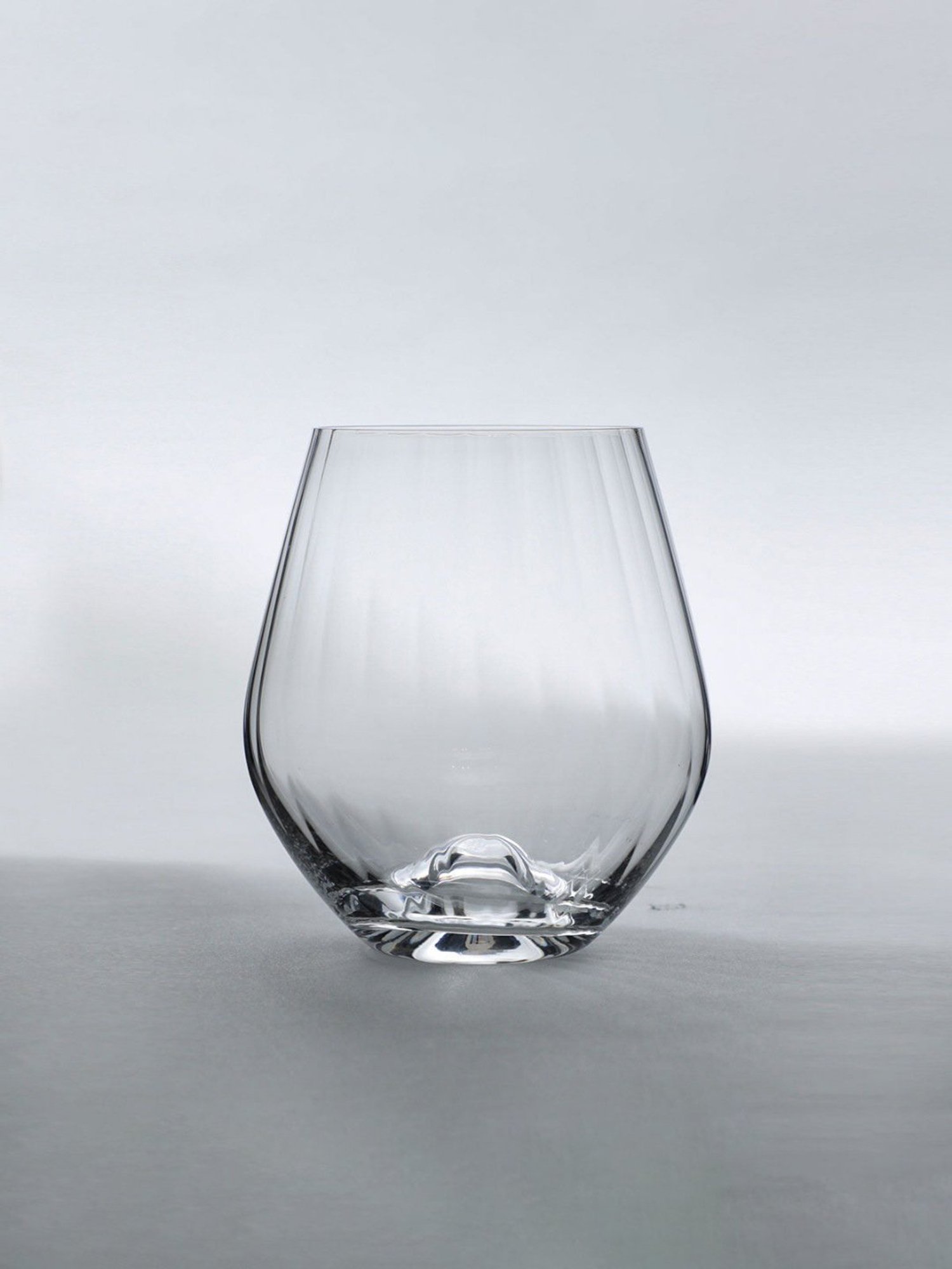 Melbify Roll Sip Transparent Cocktail Glass with straw 250ml - Set of 2