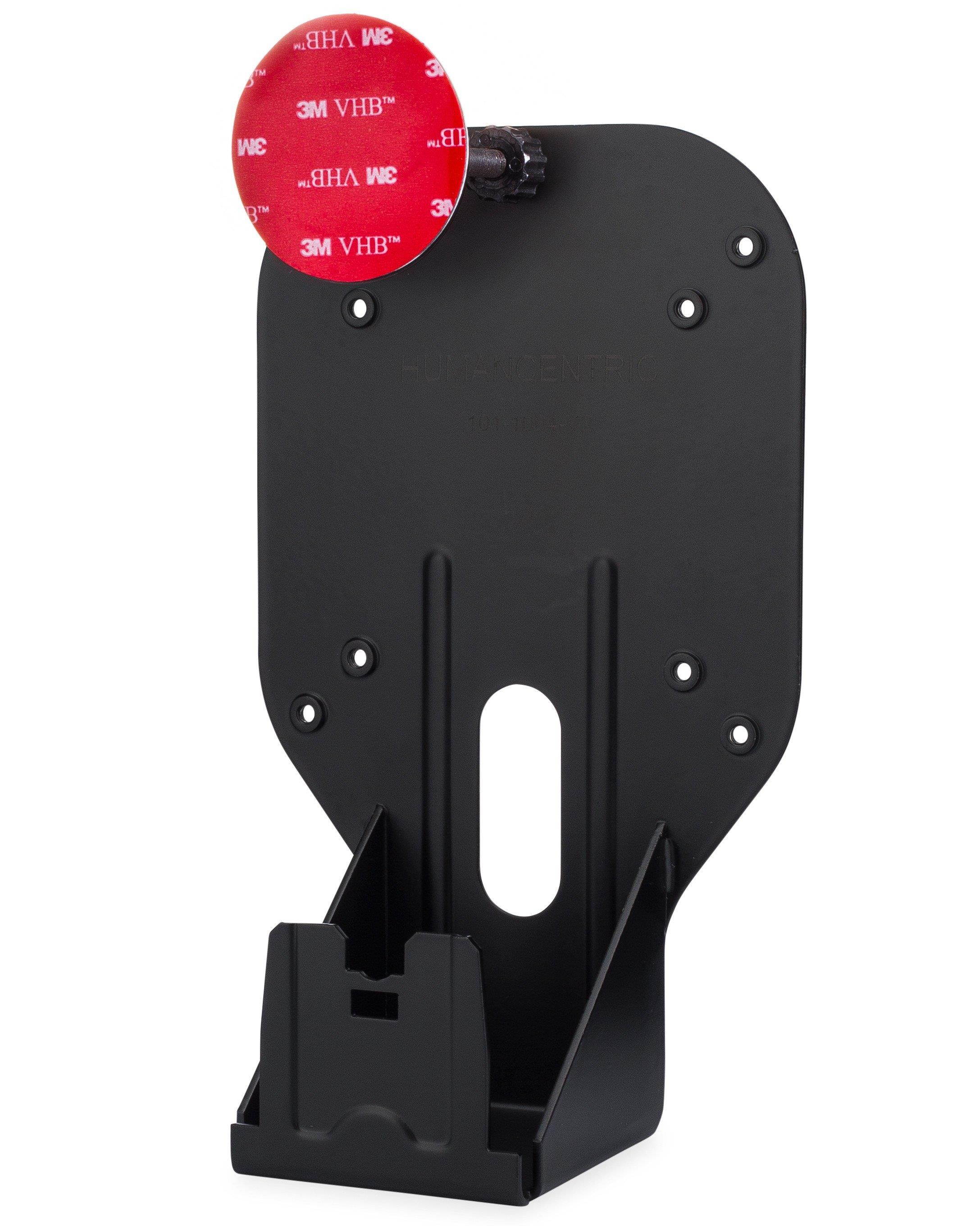 High Stability VESA Mount Adapter Bracket for HP Pavilion 25xi, 25bw, 25vx, 27xi, 27bw, 27vx (V2) | Includes Patent Pending Stabilizer | by HumanCentric