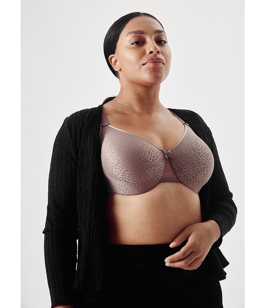 Chantelle Erika Plunging Full-Busted Contour U-Back Underwire Bra