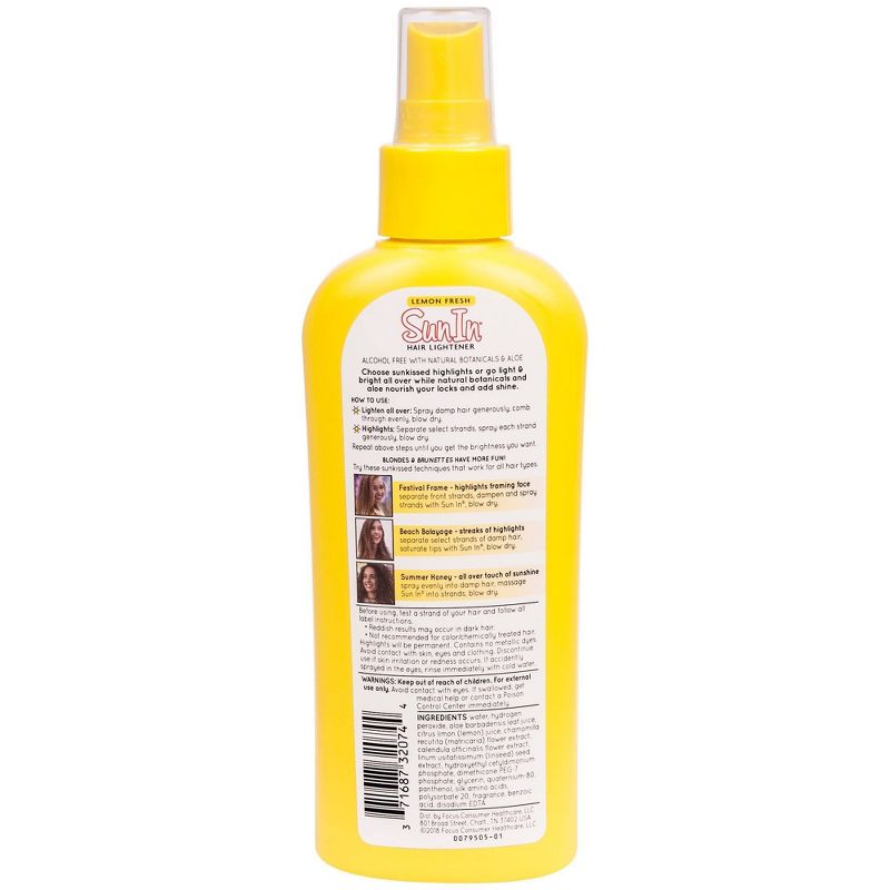 Sun In Lemon Fresh Hair Lightener - 4.7 fl oz
