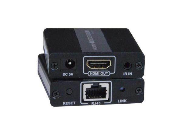 NTI ST-C6HD-394-LC Low-Cost HDMI Extender via one CAT5e/6, Extend up to 394 Feet, US NEMA 1-15P w/2-Yr Warranty
