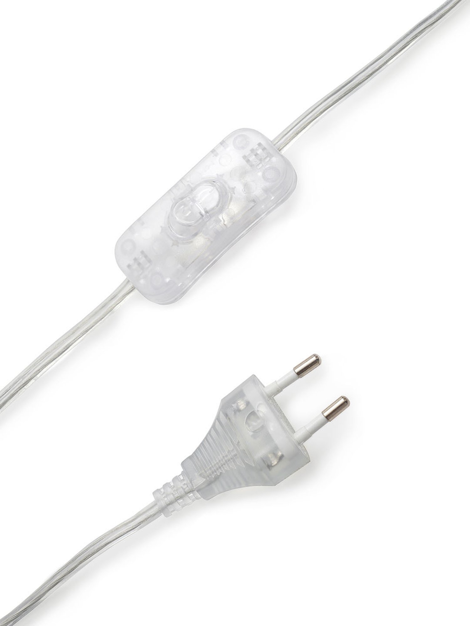 Pure Home and Living Grey Glass Trophy Shaped Table Lamp Stand