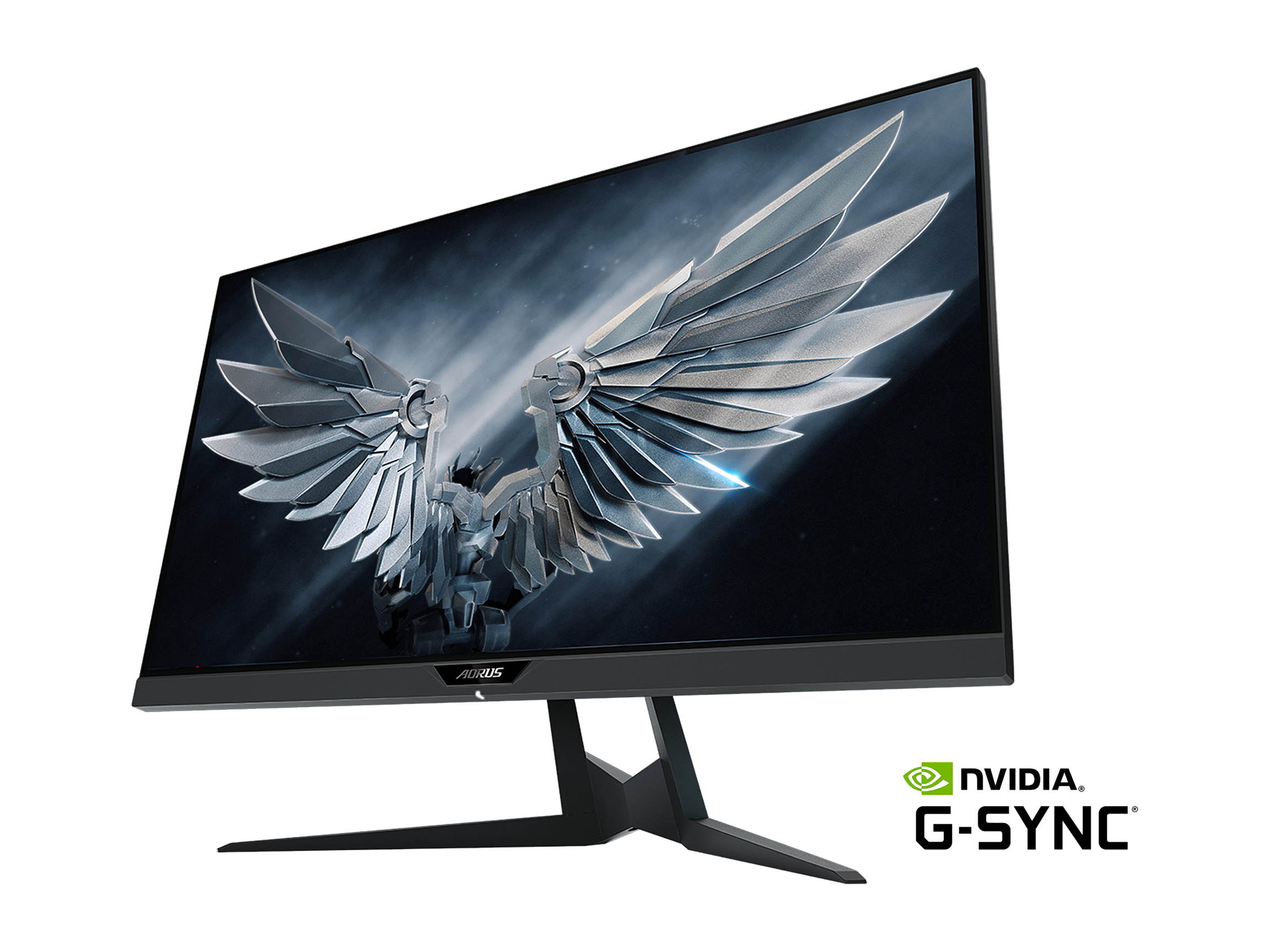 AORUS FI27Q-P 27" 165Hz 1440P HBR3 G-SYNC Compatible IPS Gaming Monitor, Built-in ANC, 2k Display, 1 ms Response Time, HDR, 95% DCI-P3, 1x Display Port 1.4, 2x HDMI 2.0, 2x USB 3.0