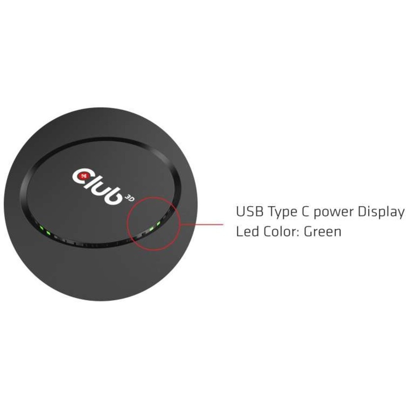 Club 3d - CSV-1550 - Club 3D CSV-1550 Signal Splitter - 3840 2160 - DisplayPort - USB