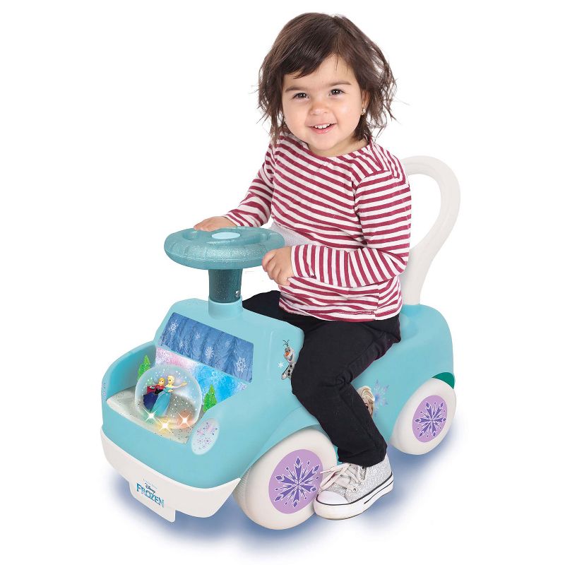 Kiddieland 054734 Toys Frozen Magical Adventure Musical Ride On Push Toy
