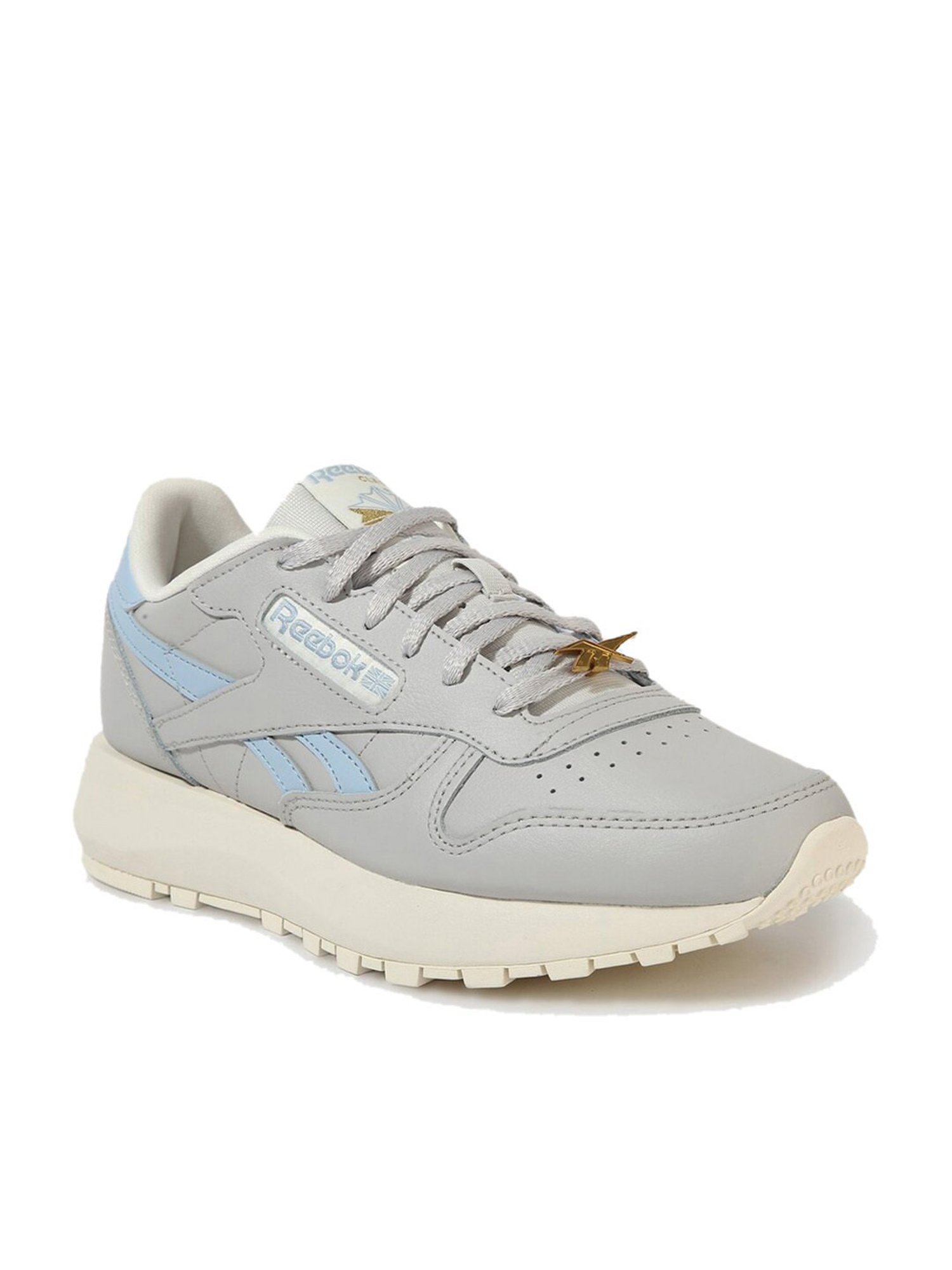Reebok Women's Classic Leather Sp Grey Running Shoes