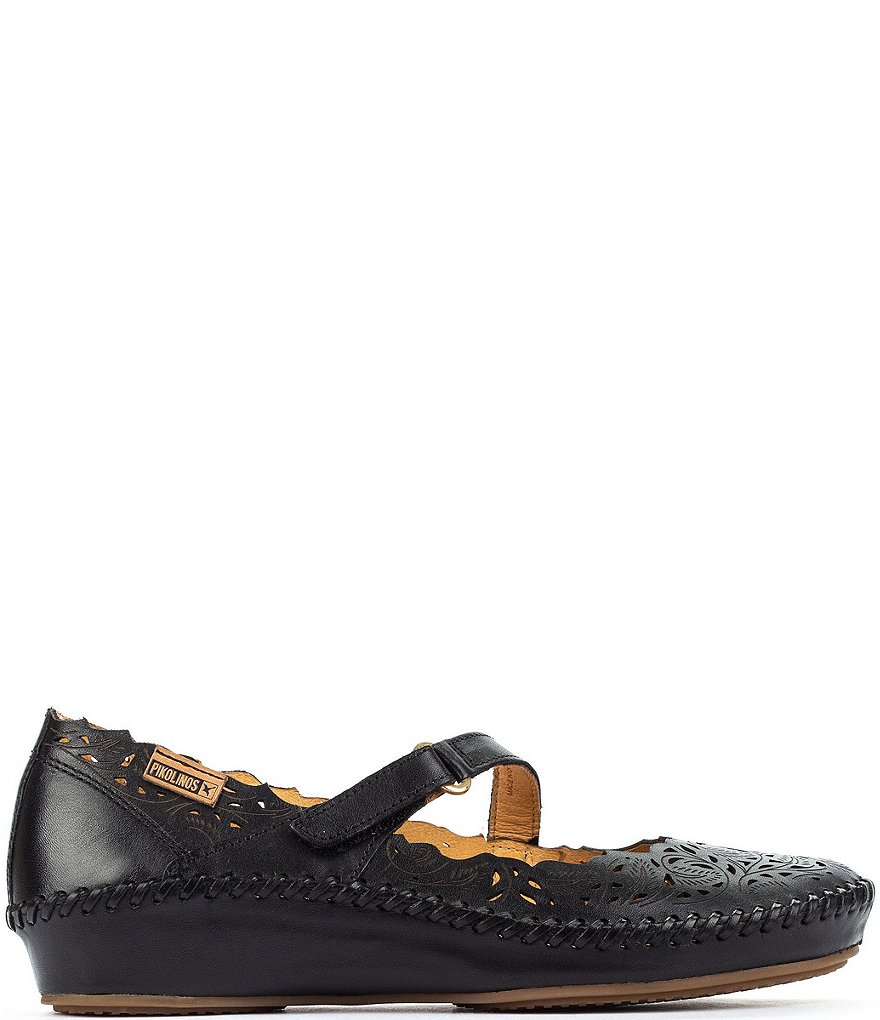 Pikolinos Puerto Vallarta 655 Cut-Out Leather Mary Janes