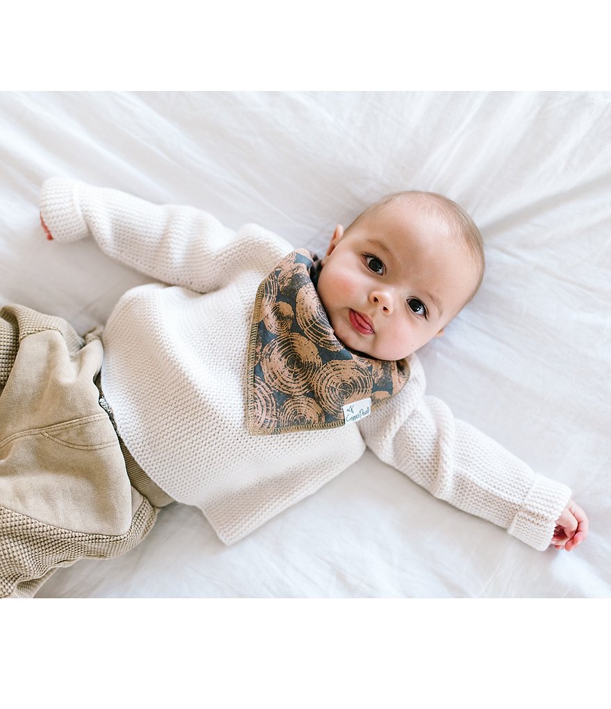 Copper Pearl Baby Boys Lumberjack Bandana Bibs 4-Pack