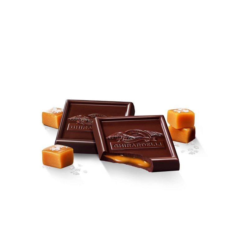 Ghirardelli Dark Chocolate Sea Salt Caramel Minis - 4.6oz