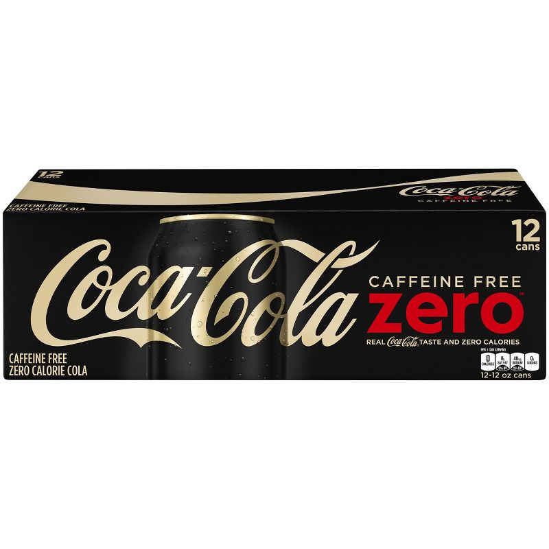 Coca-Cola Zero Caffeine Free - 12pk/12 fl oz Cans