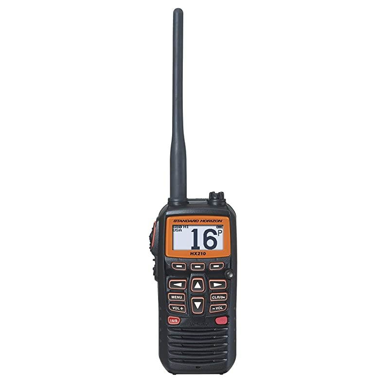 HX210 HX210 6W Compact Floating Marine Handheld Vhf