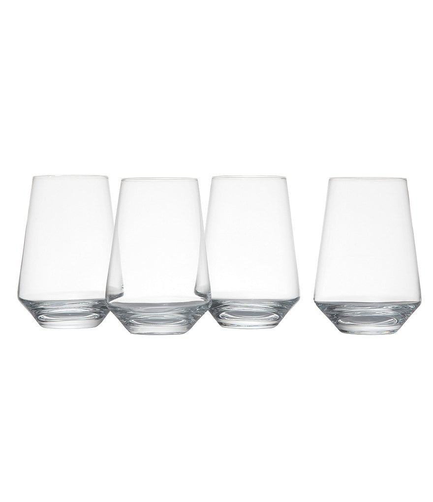 Schott Zwiesel 4-Piece Tritan&reg; Stemless Bordeaux Glass Set