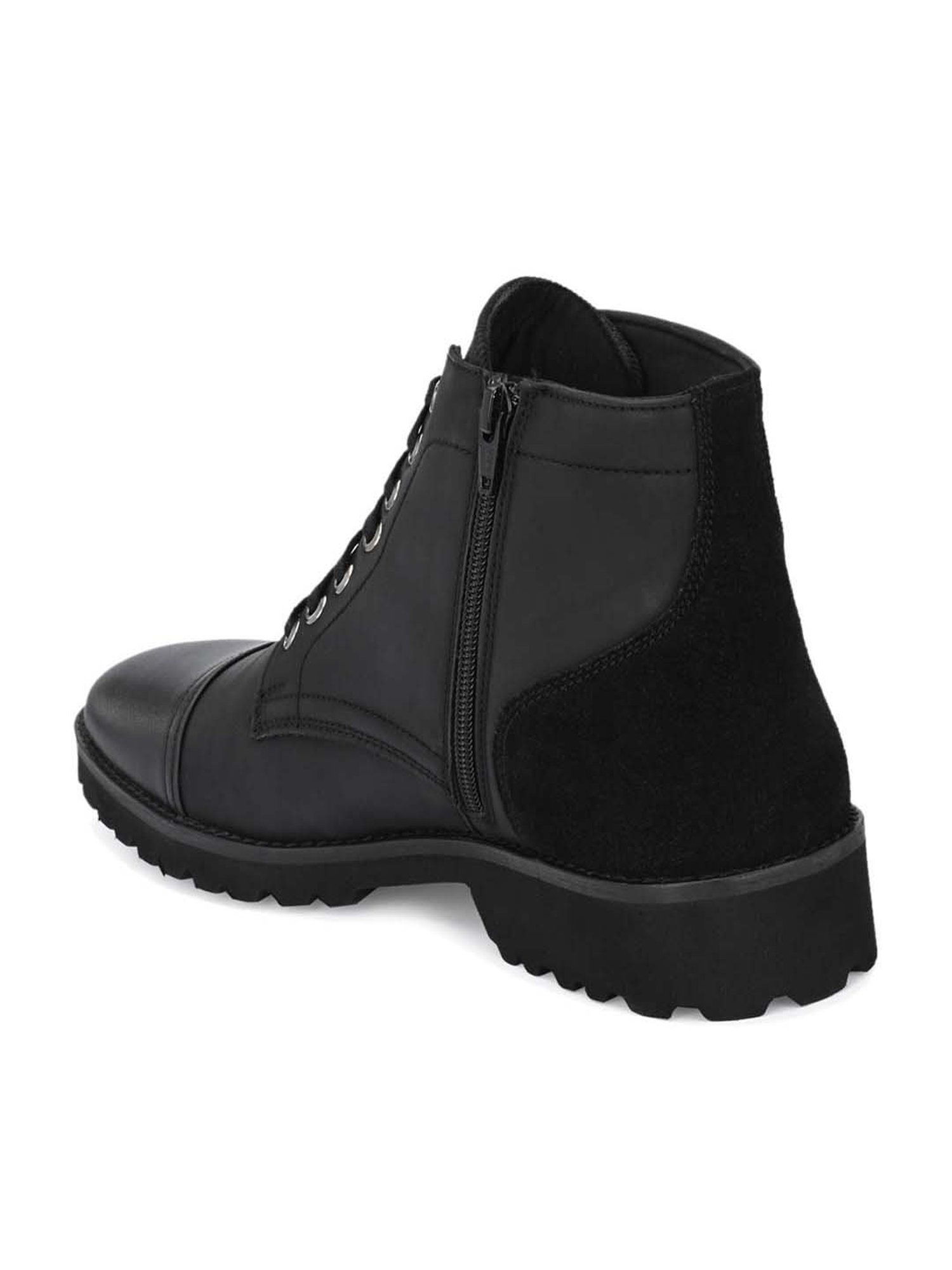 Delize Men's Black Casual Boots