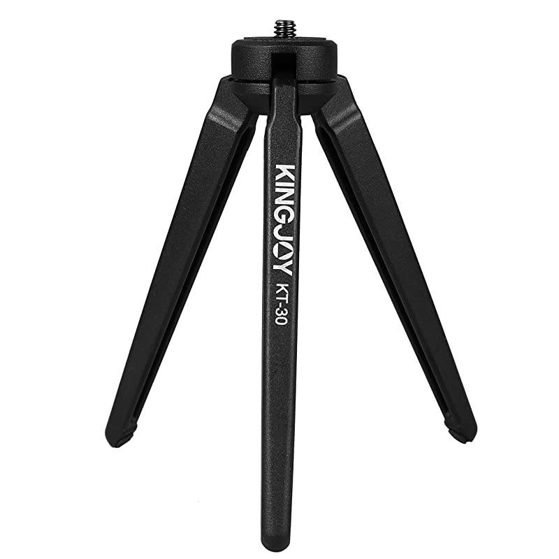 KT Series Mini Tabletop Tripod Legs-Medium, Compact, Black (KT-30)