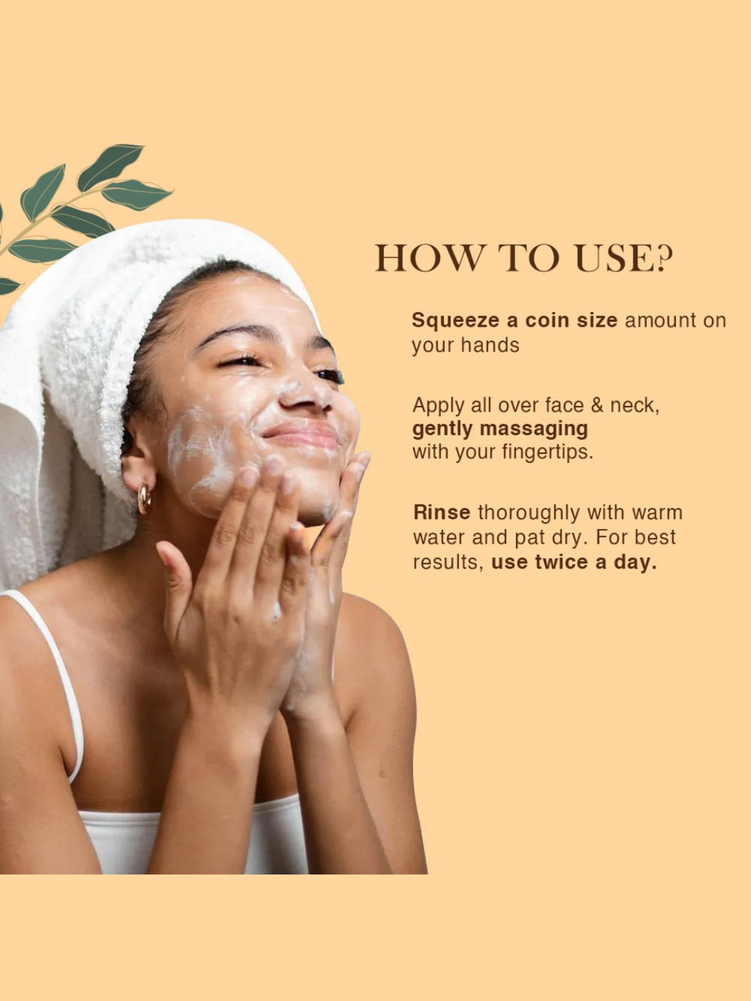 Richfeel Vitamin C Face Wash - Pack of 2