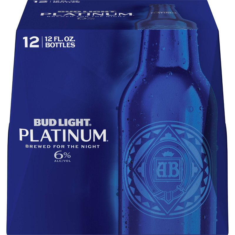 Bud Light Platinum Beer - 12pk/12 fl oz Bottles