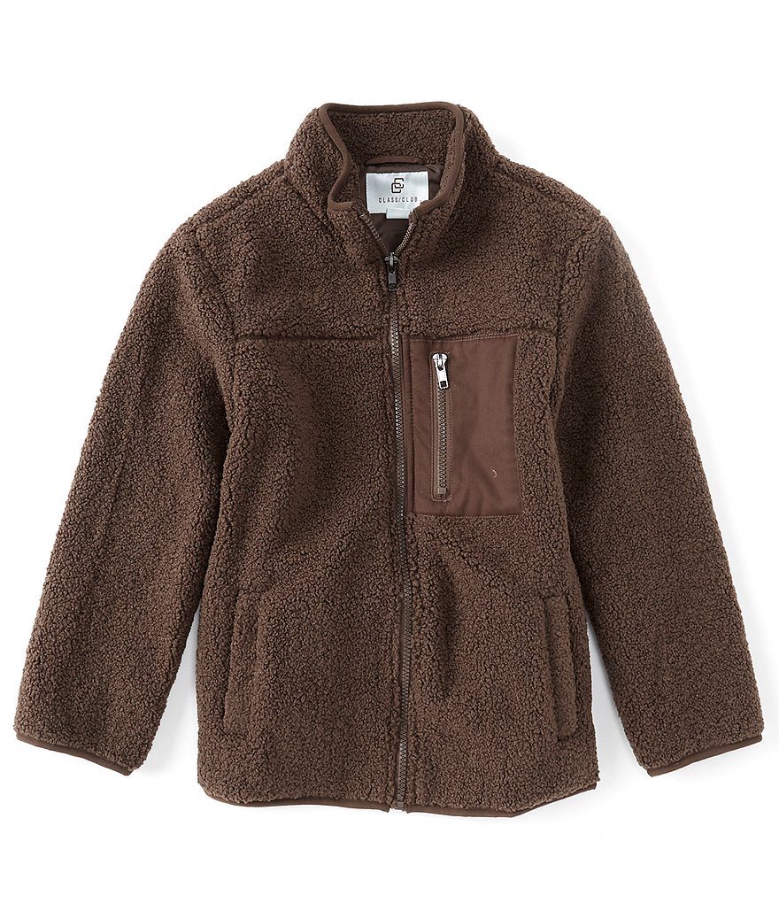 First Wave Little Boys 2T-7 Sherpa Collar Bomber Jacket