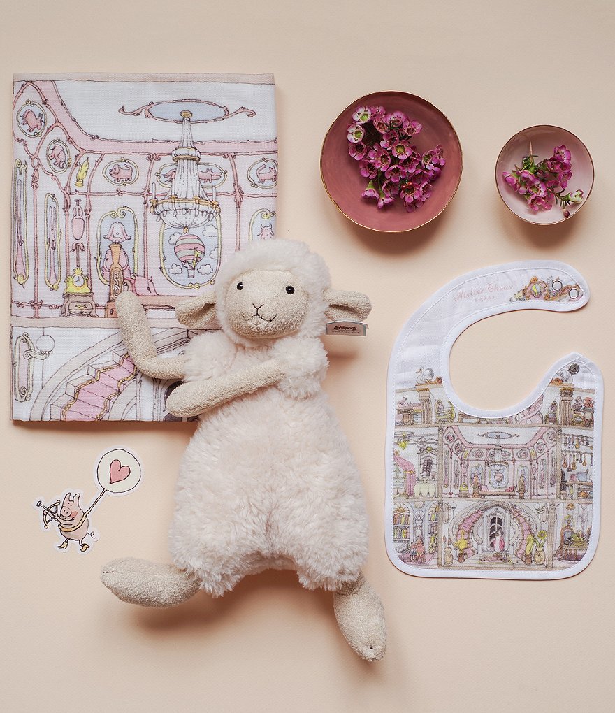 Atelier Choux Paris Baby Dollhouse Small Bib