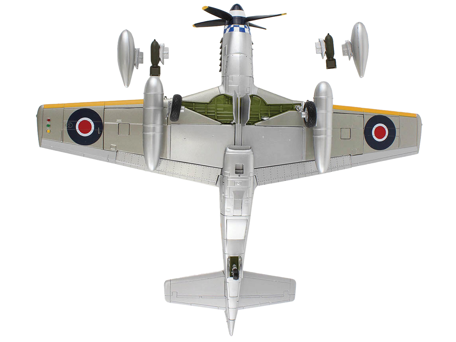 North American P-51D Mustang Fighter Aircraft "Lt. Col. McComas 118th Tactical Reconnaissance Squadron 23rd Fighter Group China" (1945) United States Army Air Force "Air Power Series" 1/48 Diecast Model by Hobby Master