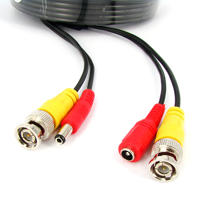 iKKEGOL 10M 33ft BNC Video DC Power Extension Cable for CCTV Camera DVR