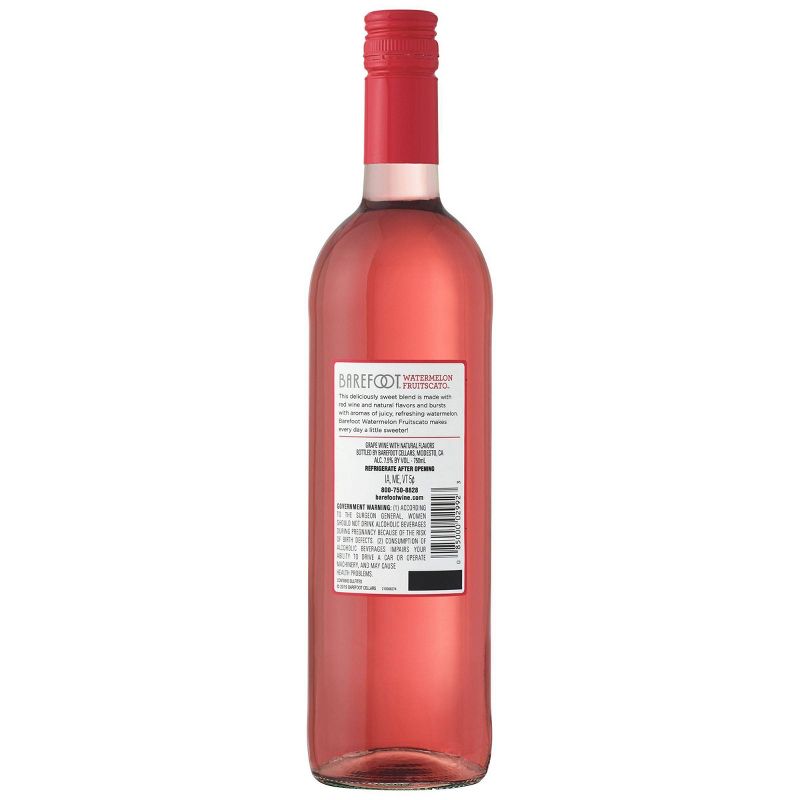 Barefoot Watermelon Fruitscato Wine - 750ml Bottle