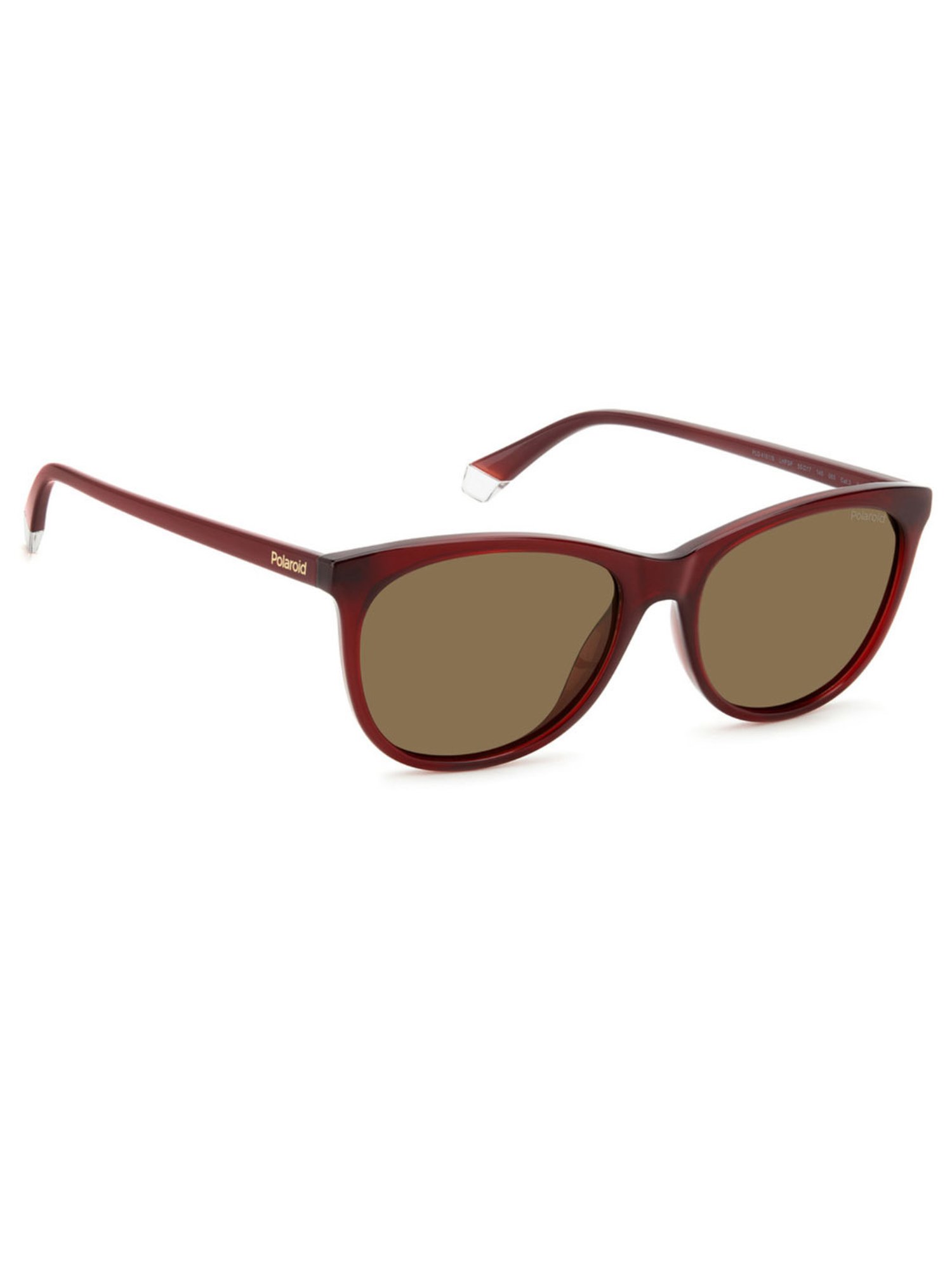 Polaroid Brown Round UV Protection Sunglasses for Women