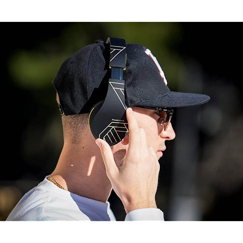 Bluetooth OverEar Headphones Wireless Stereo Foldable Headphones Wireless and Wired Headsets with Builtin Mic Micro SDTF FM for iPhoneSamsungiPadPC BlackYellow