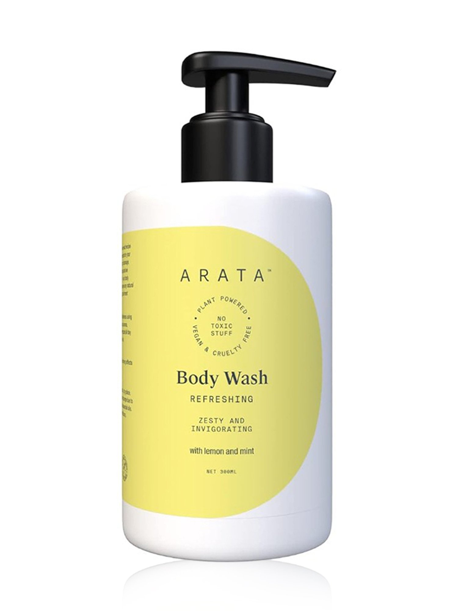 Arata Lemon & Mint Refreshing Body Wash - 300 ml