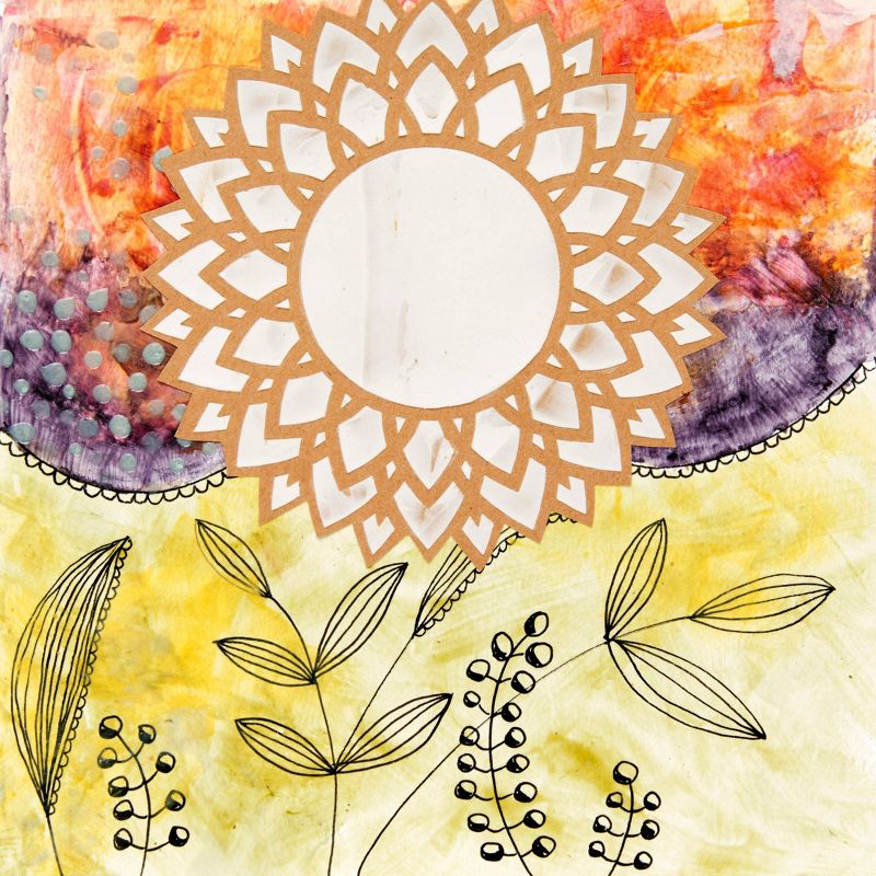 Faber-Castell Mixed Media Stencils - Mandala