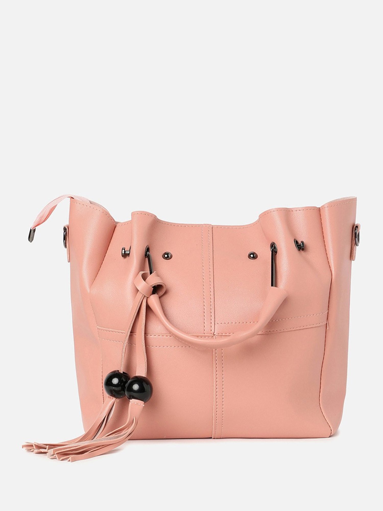 HauteSauce Orange Medium Handheld Handbag Combo Set