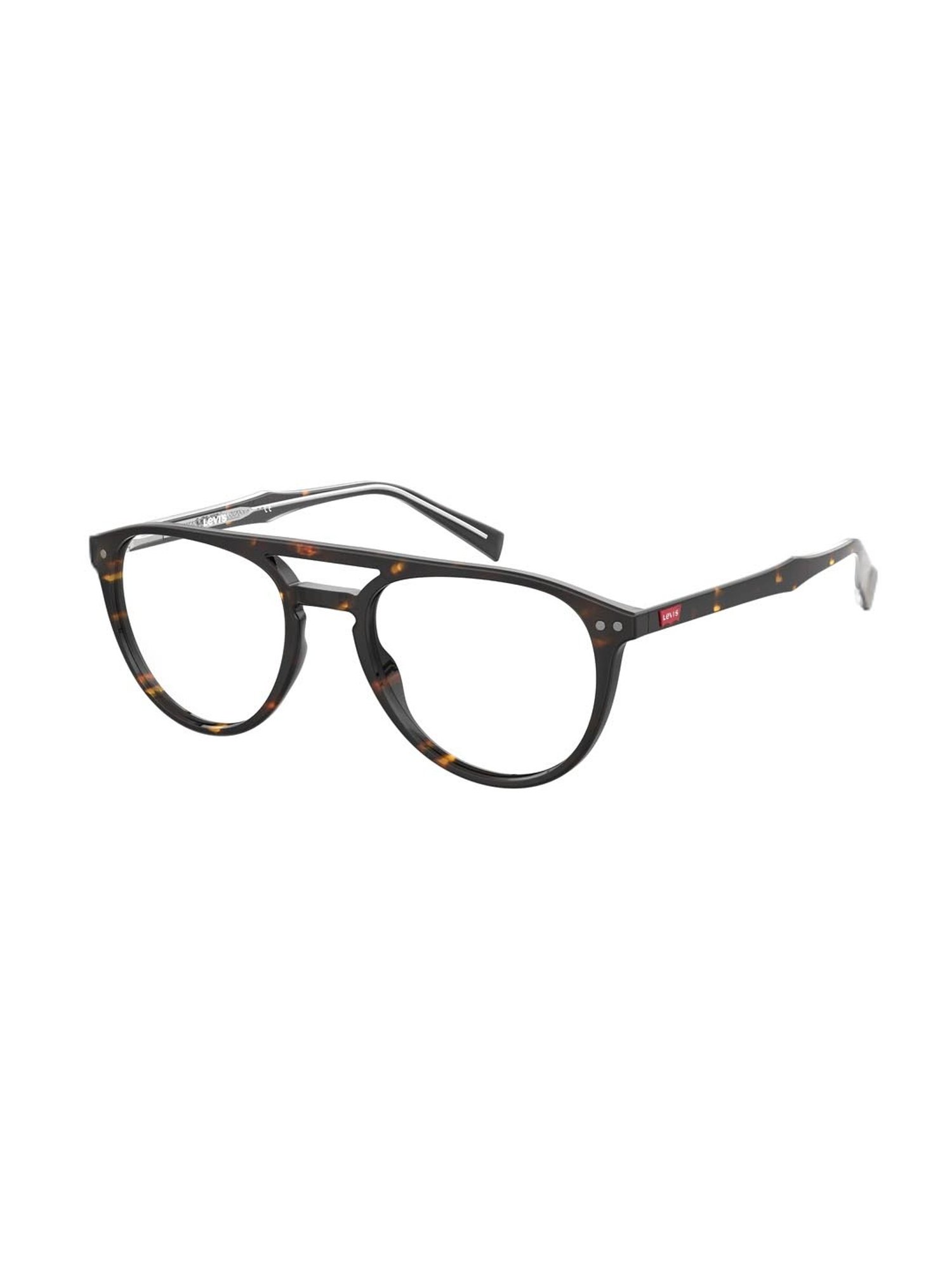 Levi's Brown Aviator Eye Frames for Men