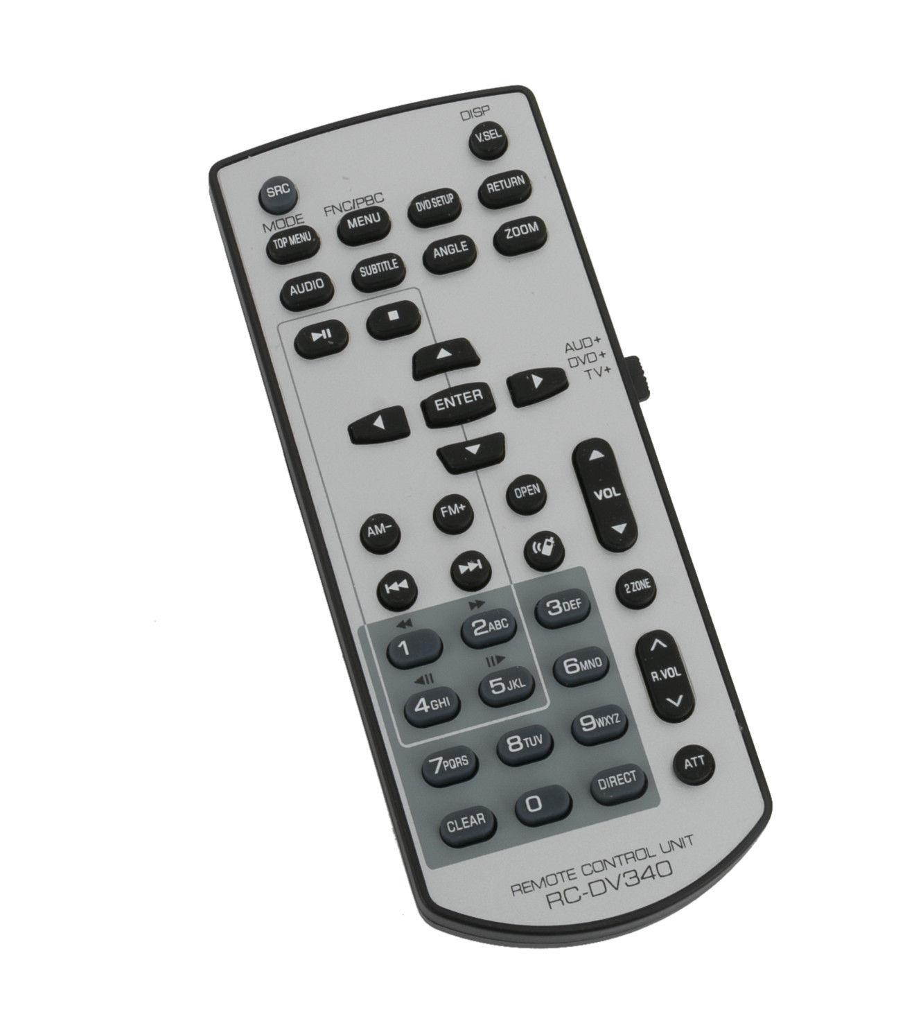 New RC-DV340 Remote Control for KENWOOD DDX318 DDX419 DDX470 DDX514