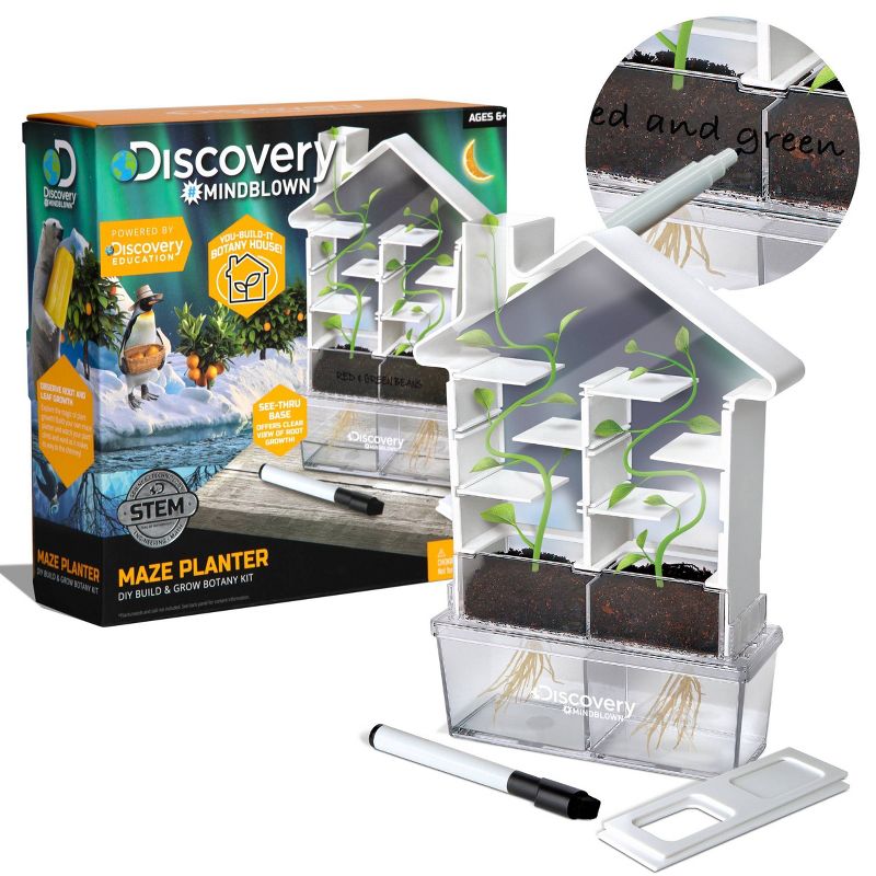 Discovery Kids Kids DIY Maze Planter Science Kit
